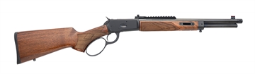 Picture of CHIAPPA 1892 LEVER ACTION FIELD MATTE BLACK 44MAG 16IN BARREL 8RD BLACK THREADED 5/8X24 FIBER FRONT SIGHT SKINNER PEEP W/ PICATINNY REAR SIGHT 920. 446 920.446 8053800949323